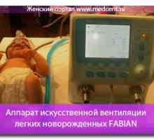 Jednotka ventilátor Fabian novorozenci. Přehled produktů