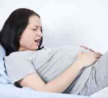 Co způsobuje křeče v podbřišku během těhotenství?
