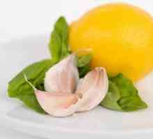 Česnek a citron se čistí cévy, stejně jako pomoci s nachlazení
