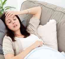Pocit tíže v žaludku během těhotenství - co dělat?