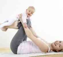 Cvičení po porodu hubnutí: cvičení