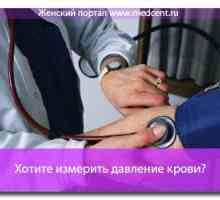 Chcete-li měřit krevní tlak?