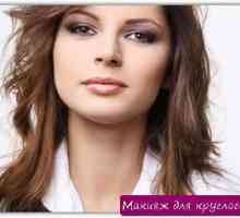 Make-up pro kulatý obličej: fotkami a popisy
