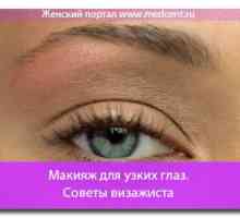 Make-up pro úzké oči. Tipy vizážistka