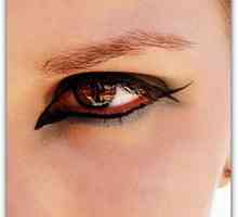 Make-up „kočičí oči“. Příklady lekcí aplikačních