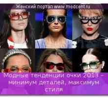 Módní trendy brýle 2013 - minimální detaily, maximální styl