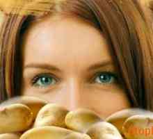 Lidové léky: zbavit akné brambor