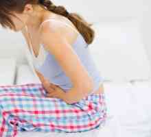 Rysy dělohy před menstruací
