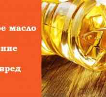 Slunečnicový olej - jeho použití, přínos a újmu