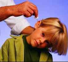 Použití kyseliny borité pro instilaci do ucha se zánětem středního