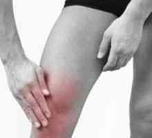 Zánět šlach na kolenního kloubu