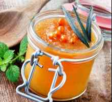 Dodávka vitamínů na zimu - připravit seabuckthorn bobulí s cukrem