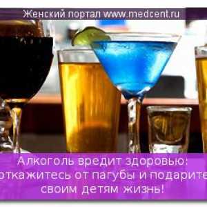 Alkohol je zdraví škodlivá: vzdát se zoufalství a dát svým dětem život!