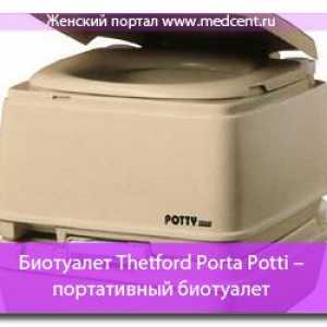 Biotoilet Thetford Porta Potti - Biologické záchody