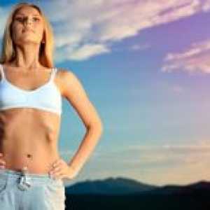 Bodyflex hubnutí žaludku a luby: cvičení
