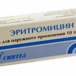 Erythromycin mast na akné