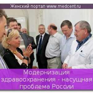 Modernizace zdraví - naléhavým problémem v Rusku