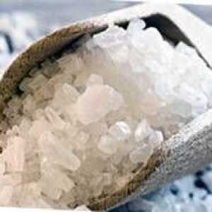 Mořská sůl akné - všechna tajemství aplikace