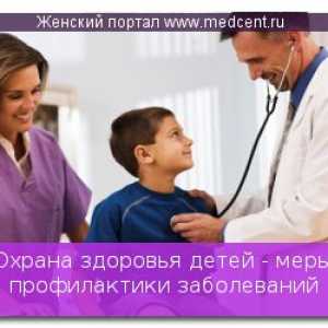 Zdraví dětí - opatření k prevenci chorob