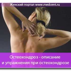 Osteochondróza - popis a cvičení s osteochondróze