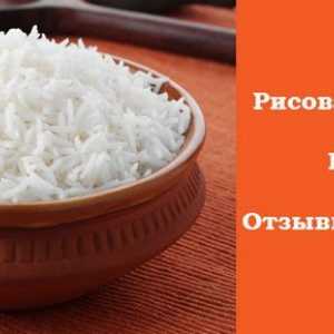 Rice krmivo pro hubnutí. Recenze zhubla